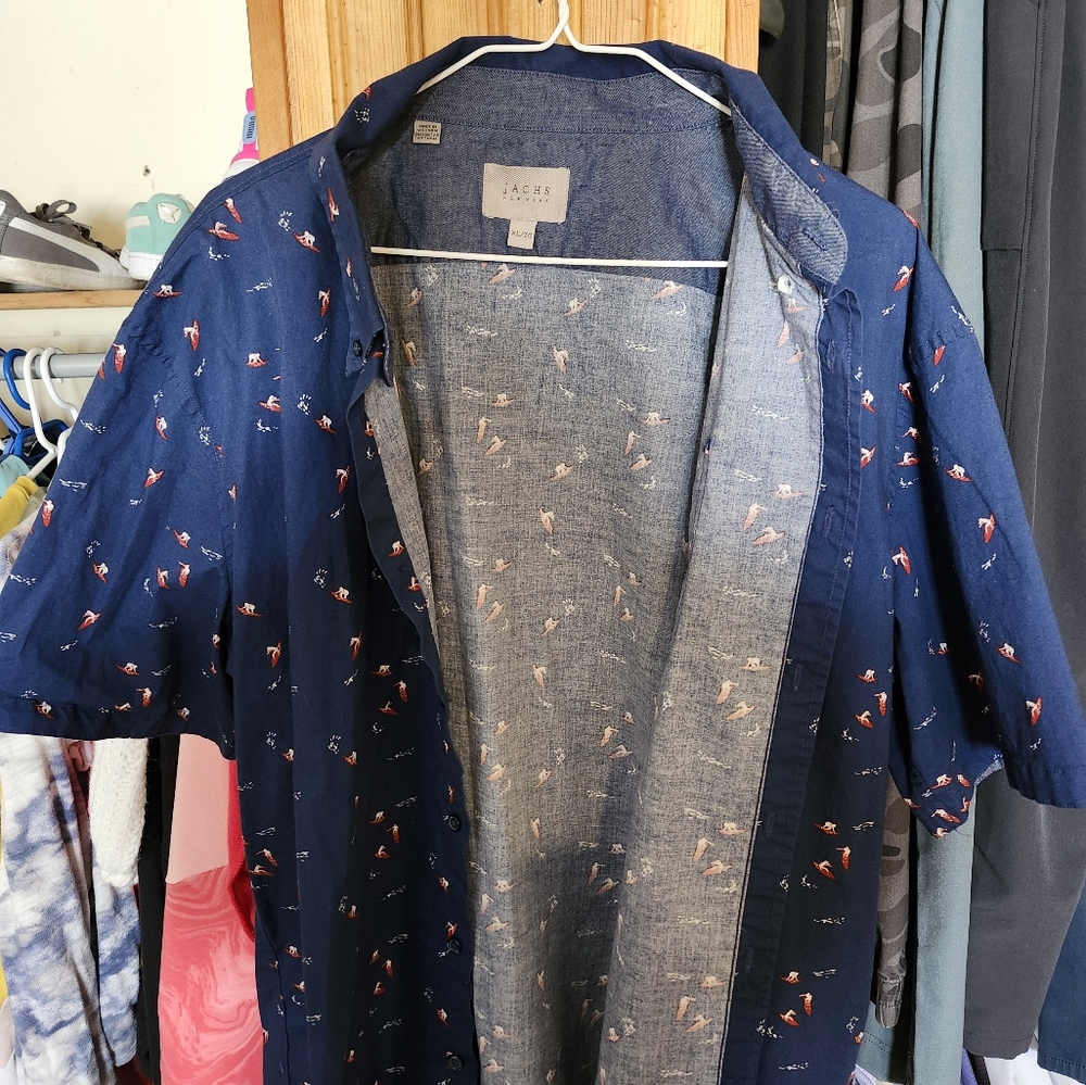 Short sleeve dress shirt - Jachs XL - Picture 3 of 4